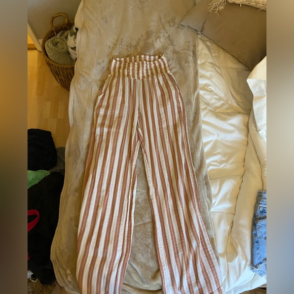 Pink and white striped beach pants billabong - Picture 4 of 4